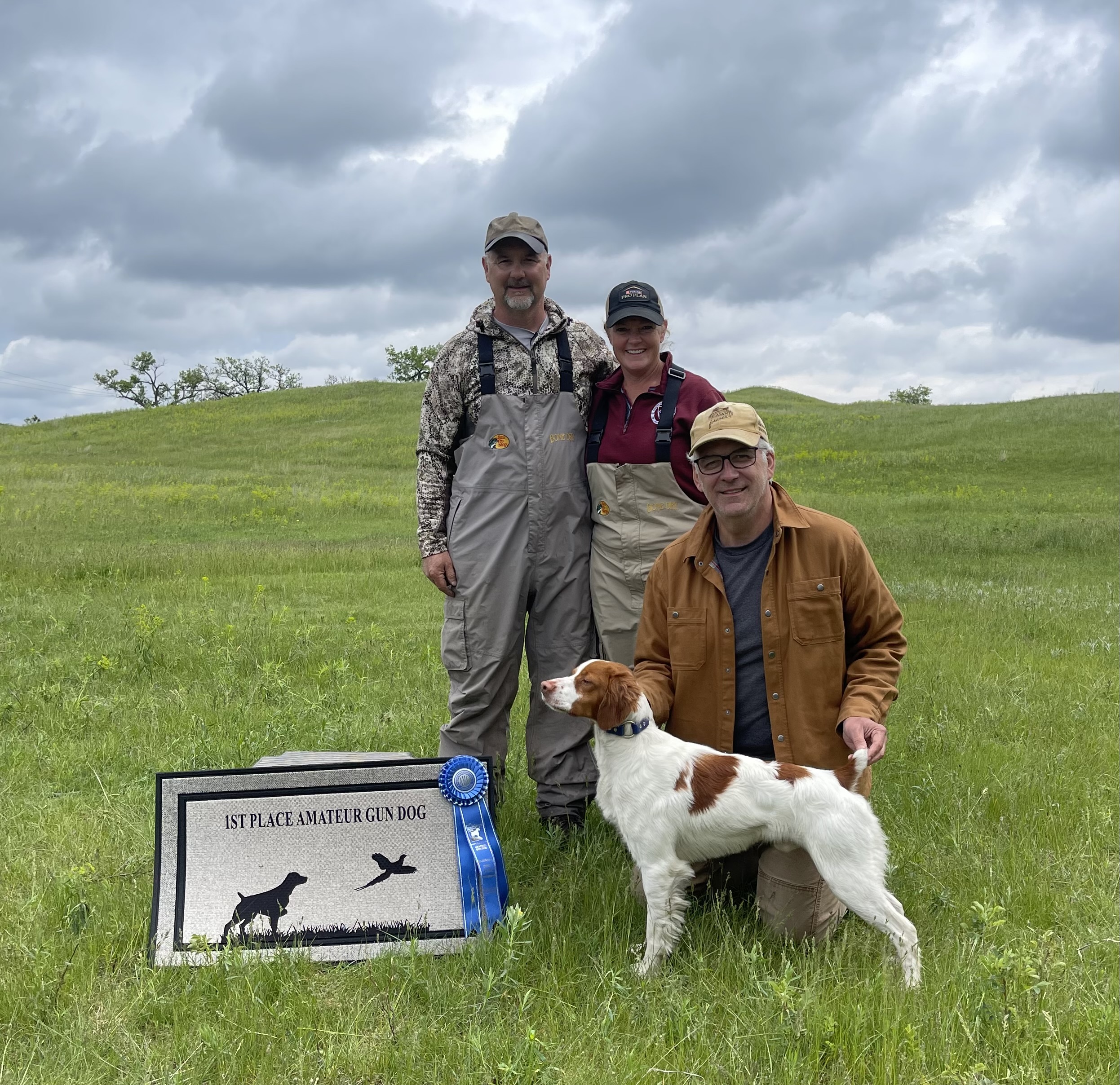 Briggs 1st AGD MBC Hankinson 5 pt major for Hobey with Bob, Valerie & Hyatt Burchett