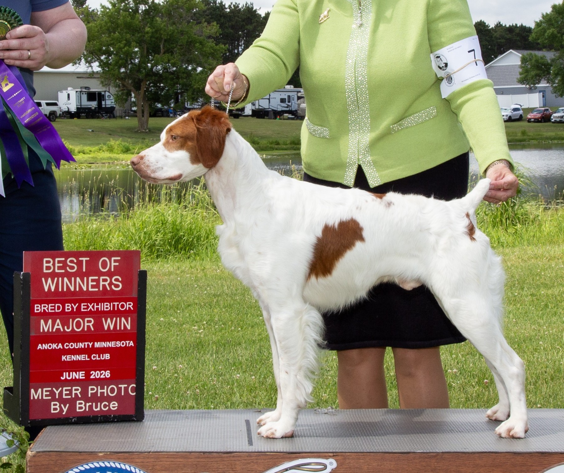 Waylon show stack 2026 5 pt major for Hobey with Bob, Valerie & Hyatt Burchett